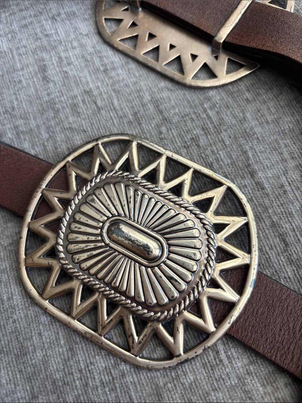 3-D (Ranch) Concho Belt - Picture 5 of 14
